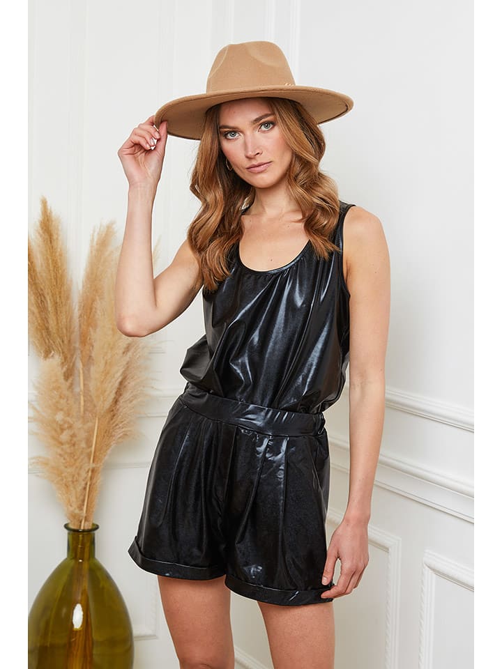 Joséfine Top "Garel" w kolorze czarnym rozmiar: L