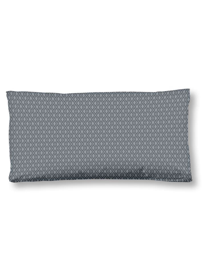 Hip Satynowa poszewka "Olinga" w kolorze szarym na poduszkę rozmiar: 40x80 cm