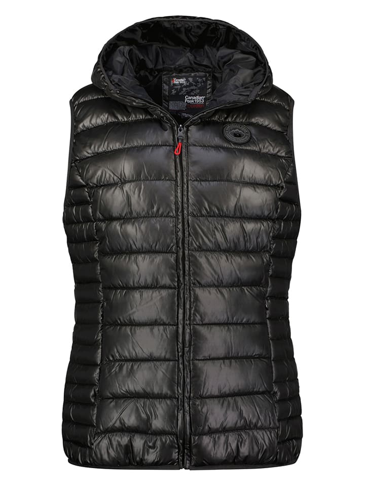 Canadian Peak Kamizelka pikowana "Volombiana" w kolorze czarnym rozmiar: 164