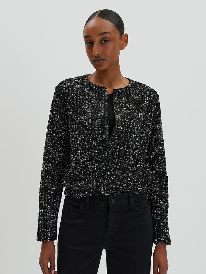 Someday Kardigan "Ulaya" w kolorze czarno-srebrnym rozmiar: 38