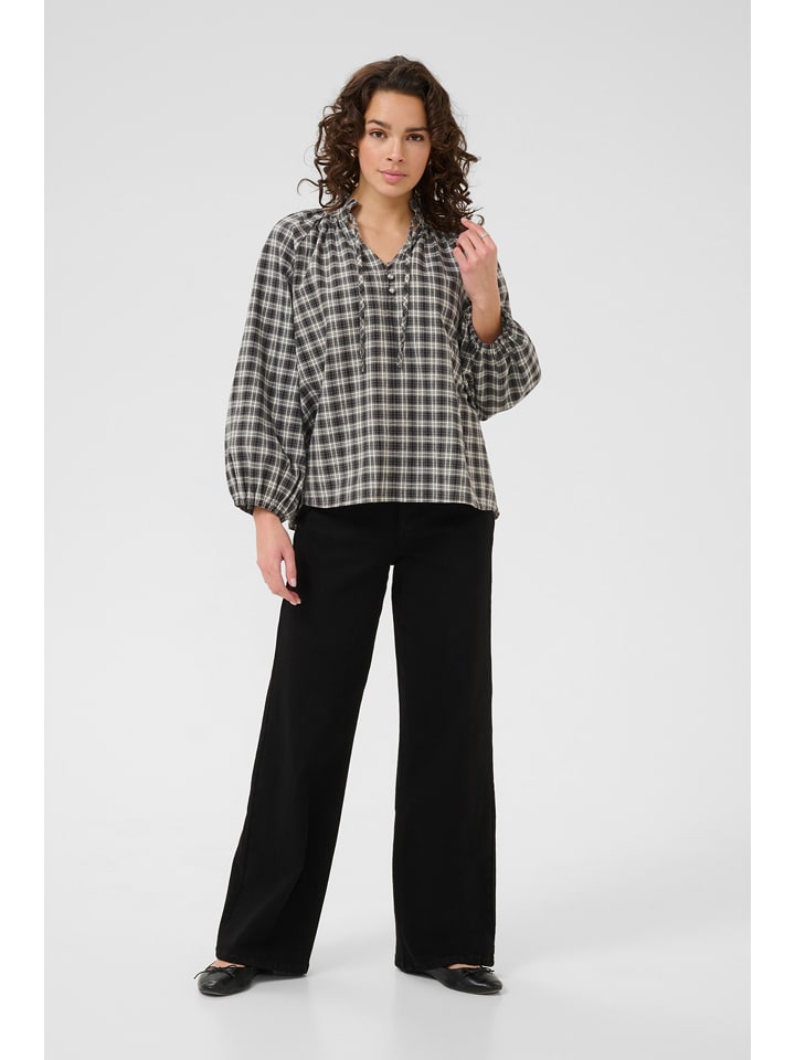 Kaffe Bluzka w kolorze szarym rozmiar: 36