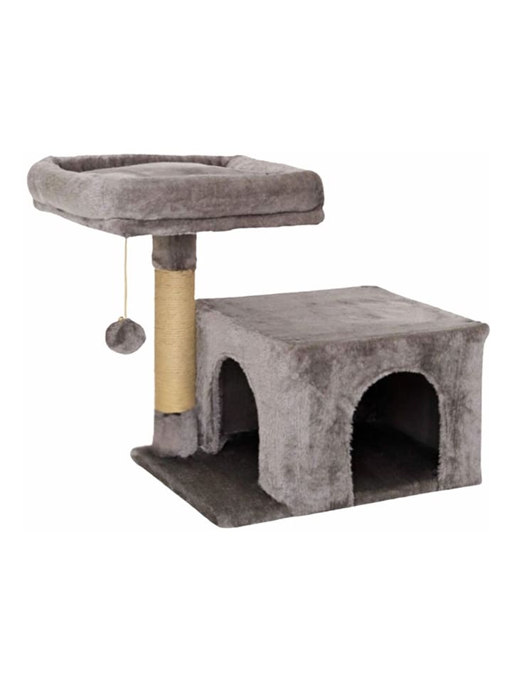 Paws&Whiskers Drapak w kolorze szarym dla kota - 50 x 48 x 35 cm rozmiar: onesize