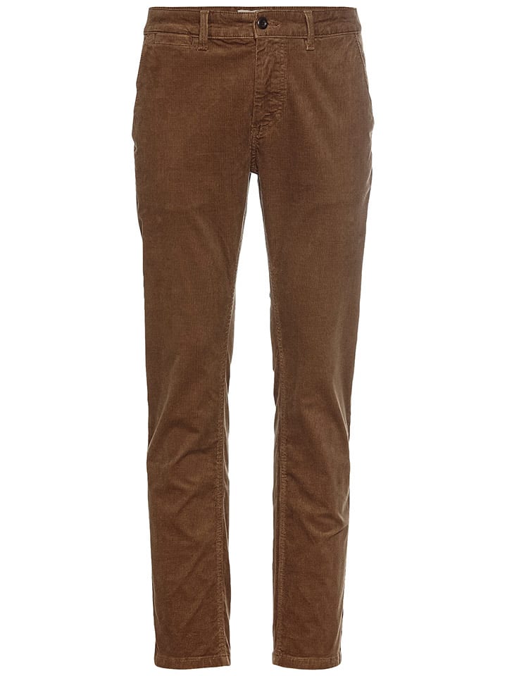 Camel Active Sztruksowe spodnie chino w kolorze karmelowym rozmiar: W34/L36