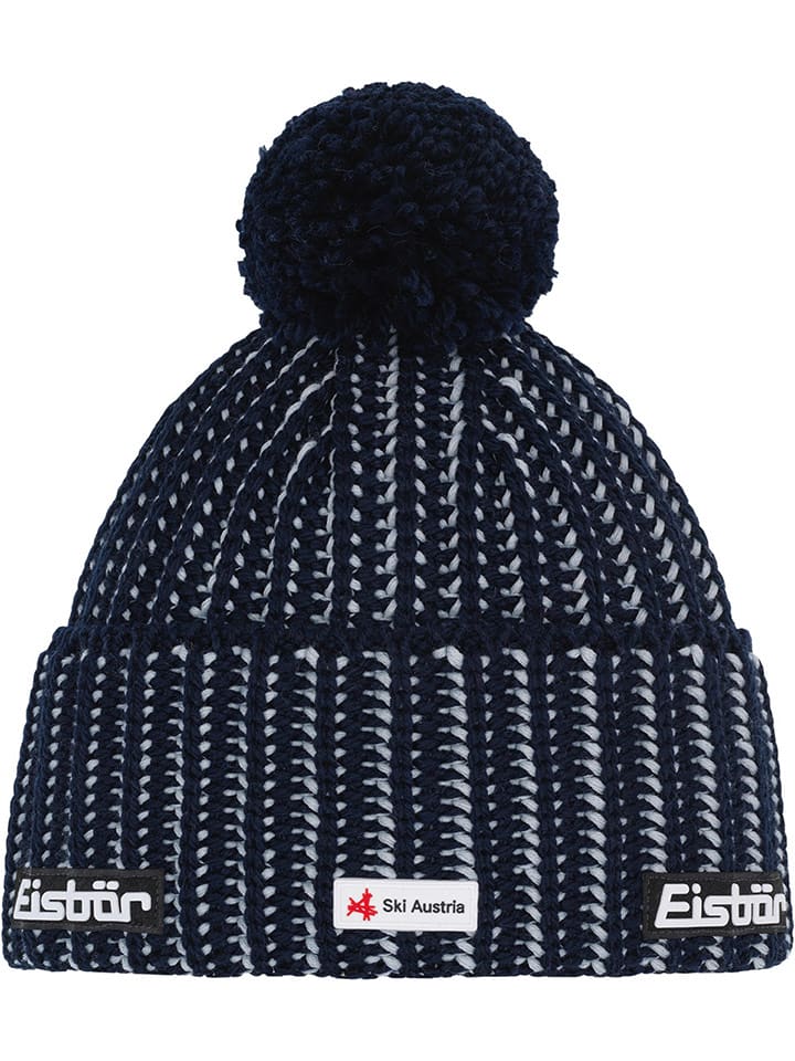 Eisbär Czapka "Ronda" w kolorze szaro-granatowym rozmiar: onesize