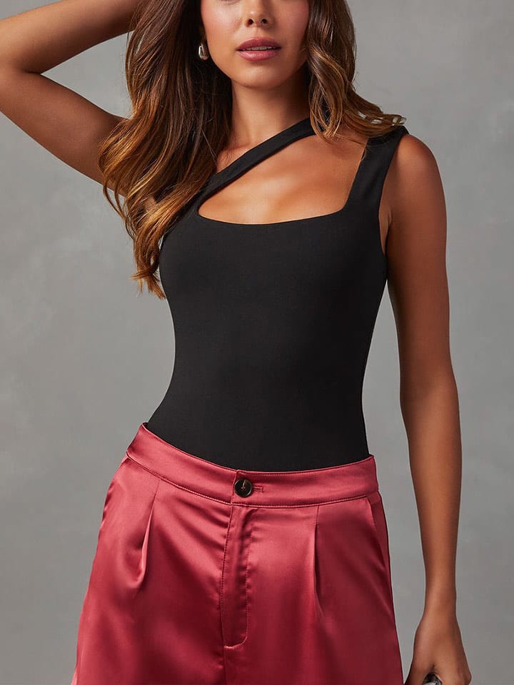 Milan Kiss Top w kolorze czarnym rozmiar: M