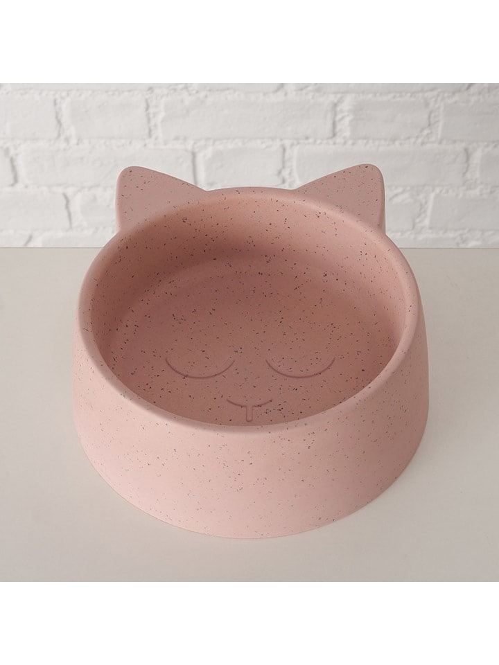 Boltze Miska "Giardino" w kolorze jasnoróżowym dla zwierząt - wys. 7,2 cm rozmiar: onesize