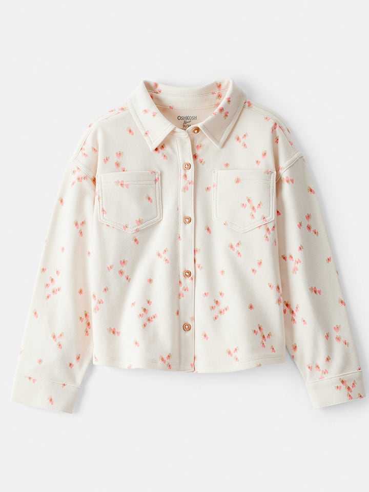 OshKosh Bluzka w kolorze kremowym rozmiar: 110