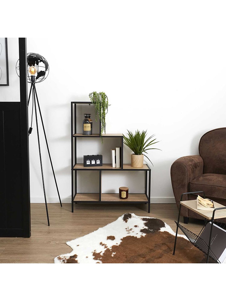 Rétro Chic Regał stojący w kolorze brązowym - wys. 112 cm rozmiar: onesize