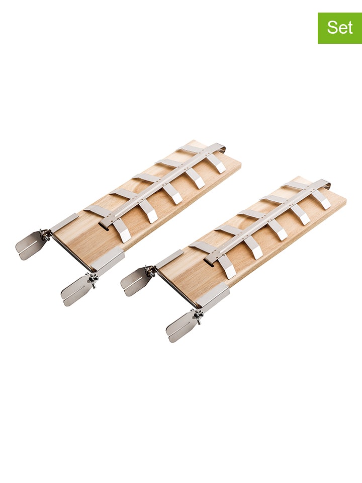 Chefware Ruszty (2 szt.) w kolorze jasnobrązowym do pieczenia ryb - 55 x 16,5 cm rozmiar: onesize