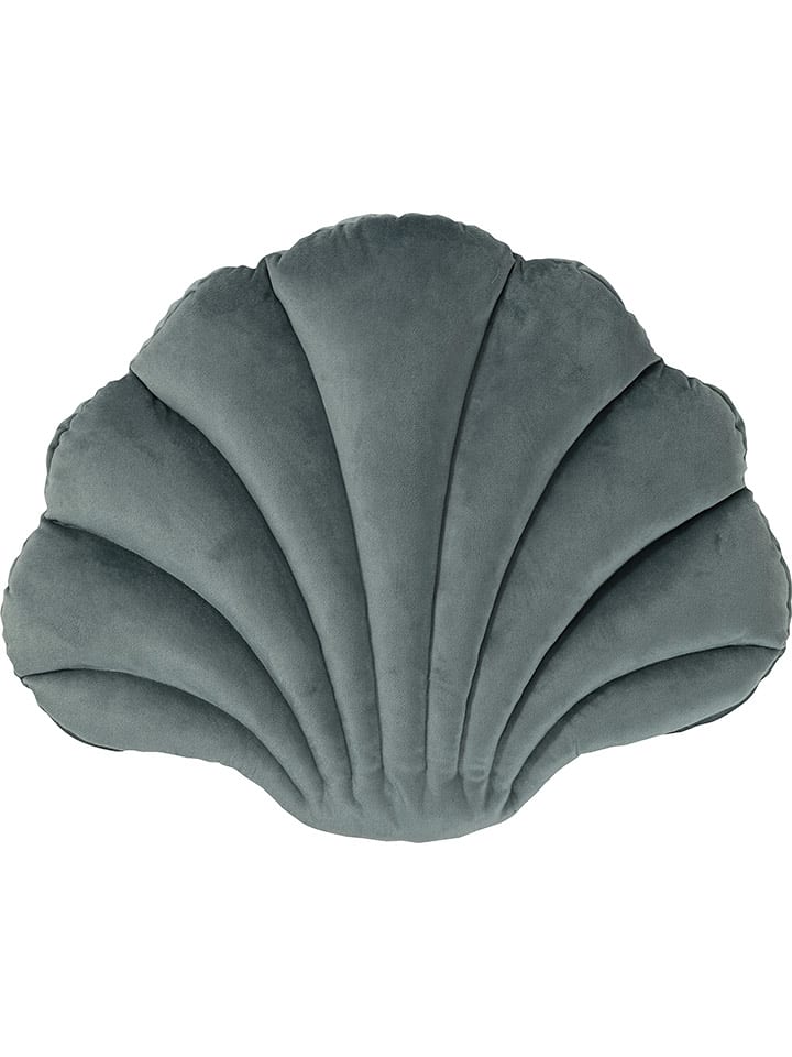 Magma Heimtex Poduszka "Shell" w kolorze zielonym - 35 x 45 cm rozmiar: onesize