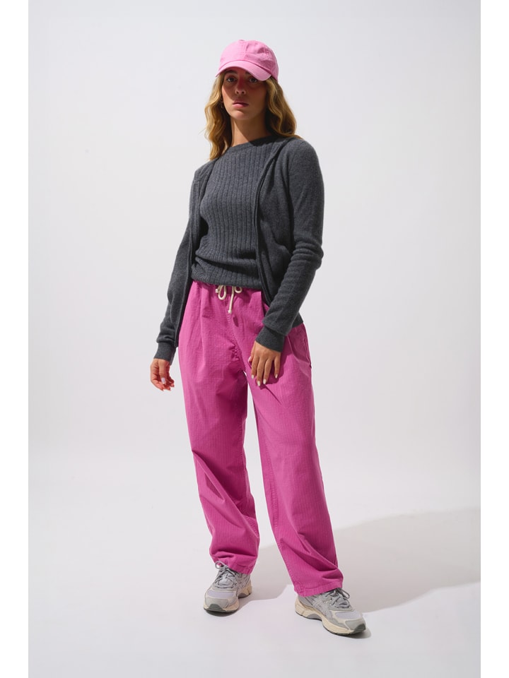 AUTHENTIC CASHMERE Kaszmirowy kardigan "Colombis" w kolorze szarym rozmiar: S