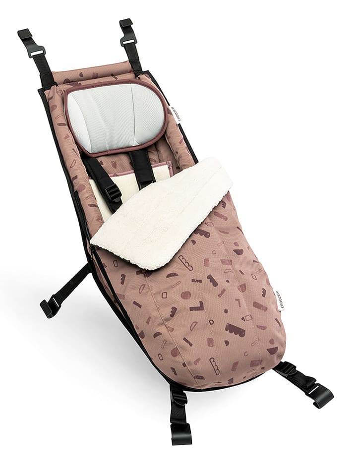 Croozer Zestaw zimowy w kolorze jasnoróżowym do fotelika rozmiar: onesize