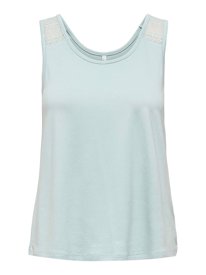 ONLY Top w kolorze błękitnym rozmiar: XL