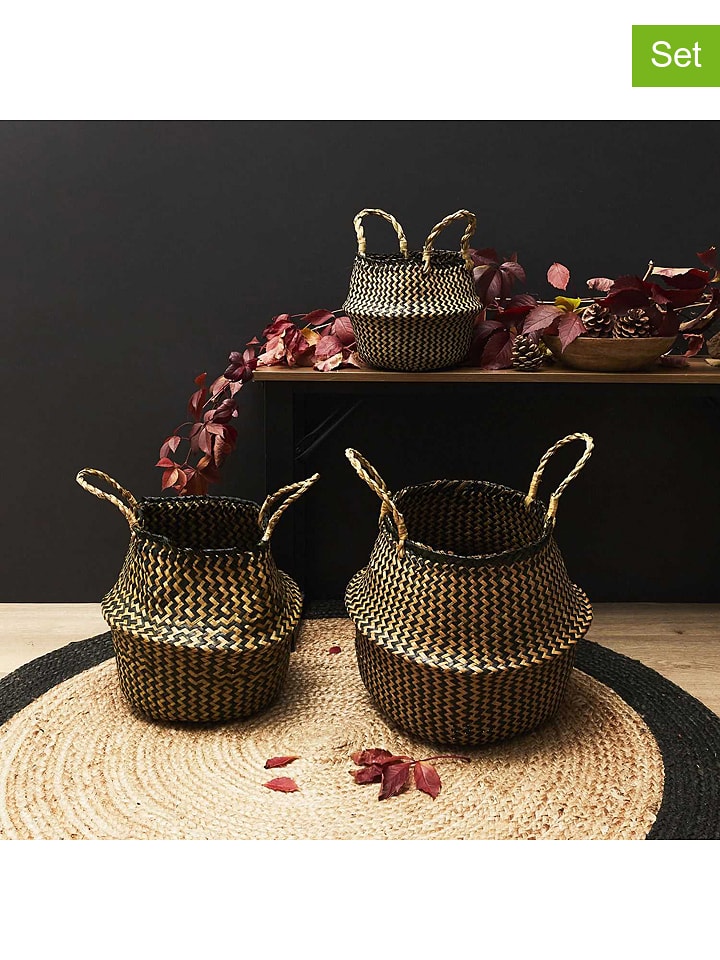 Ethnical Life 3-częściowy zestaw w kolorze żółto-czarnym rozmiar: onesize