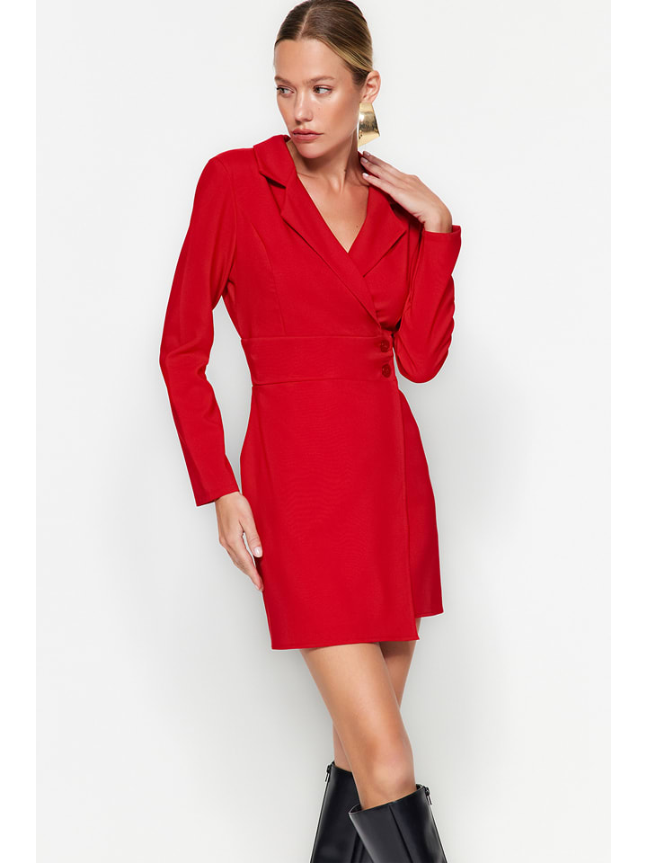 trendyol Sukienka w kolorze czerwonym rozmiar: 38