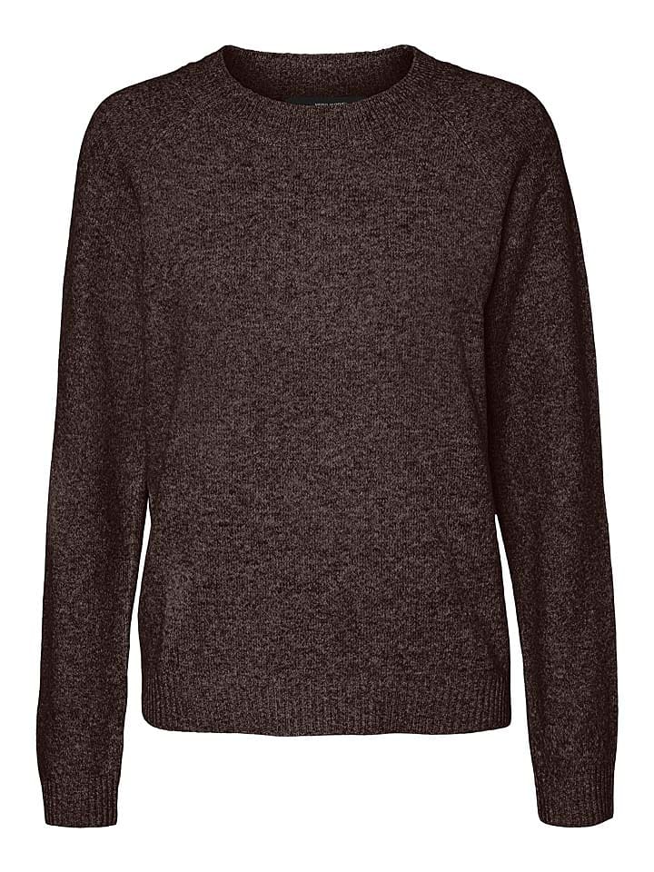 Vero Moda Sweter w kolorze brązowym rozmiar: L