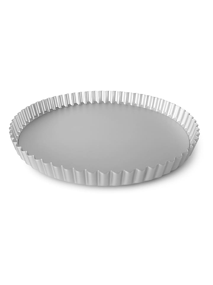 Guardini Forma w kolorze srebrnym do tarty - wys. 2,5 x Ø 25 cm rozmiar: onesize