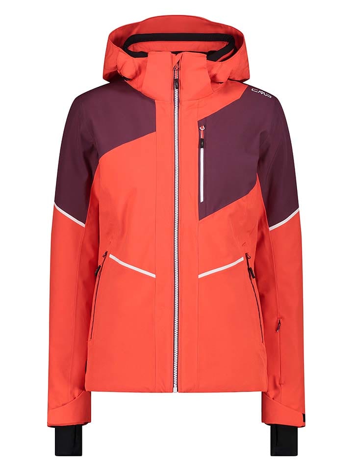CMP Kurtka narciarska w kolorze czerwono-bordowym rozmiar: 36