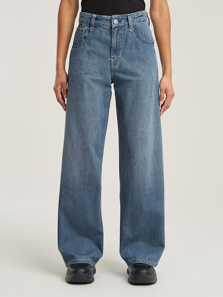 G-Star Dżinsy - Loose fit - w kolorze niebieskim rozmiar: W30/L34