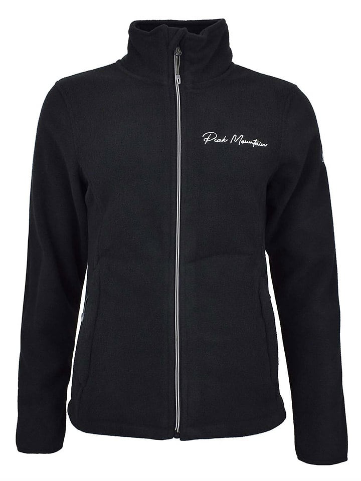 Peak Mountain Kurtka polarowa "Aspadon" w kolorze czarnym rozmiar: L