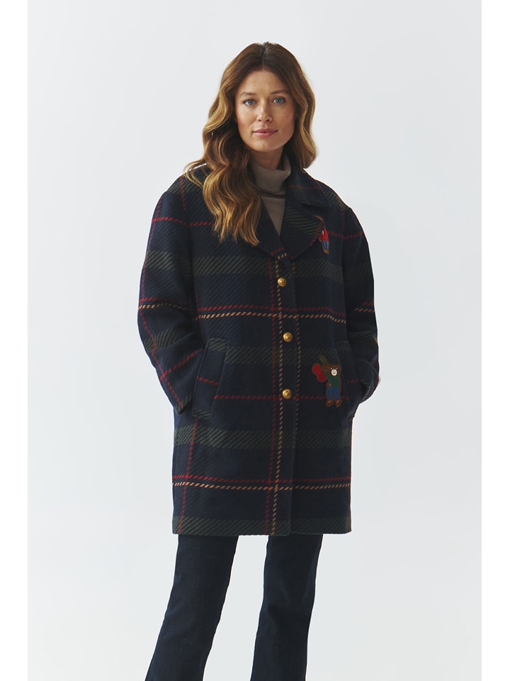 TATUUM Płaszcz przejściowy "Swero" w kolorze granatowym rozmiar: 40