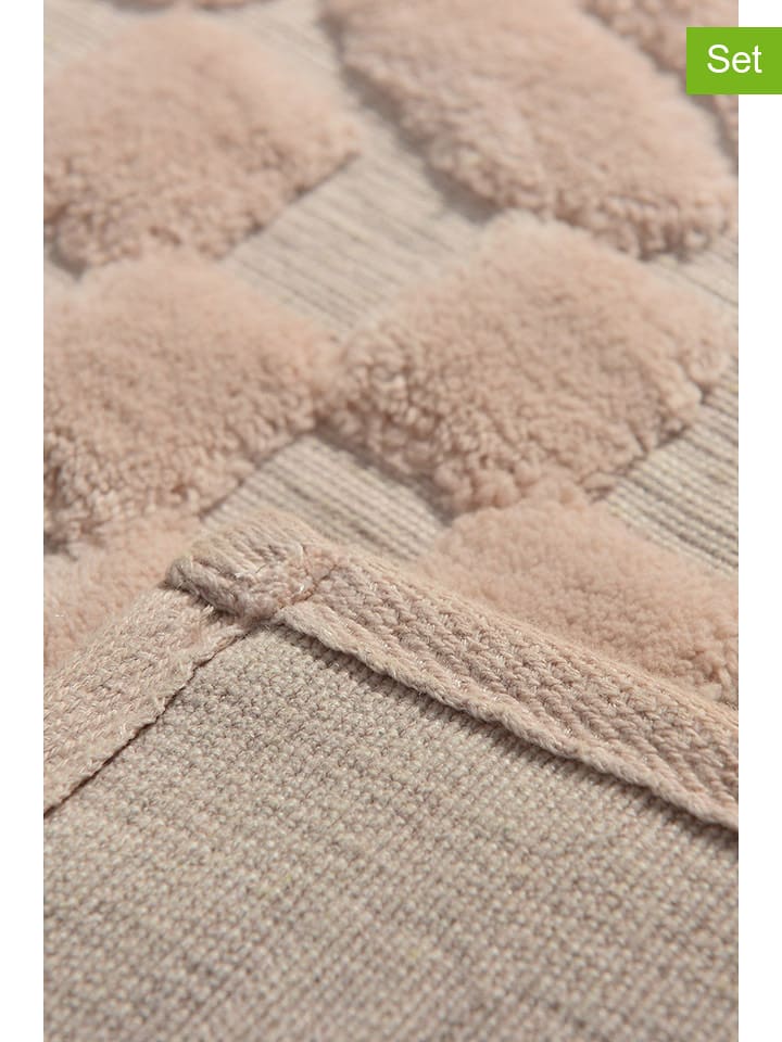 Elizabed Dywaniki łazienkowe (2 szt.) "Bambi" w kolorze jasnoróżowym rozmiar: onesize