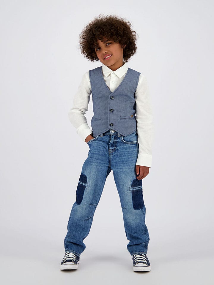 Vingino Dżinsy "Castiano" - Regular fit - w kolorze niebieskim rozmiar: 176