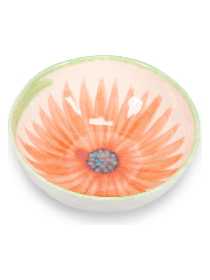 Salt and Pepper Miska "Fleur " w kolorze pomarańczowo-zielonym - Ø 23 cm rozmiar: onesize