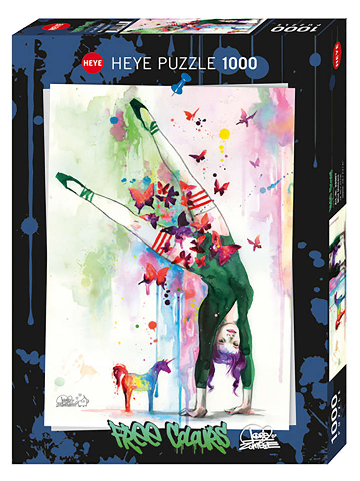 HEYE 1.000-częściowe puzzle "Mini Unicorn" - 12+ rozmiar: onesize