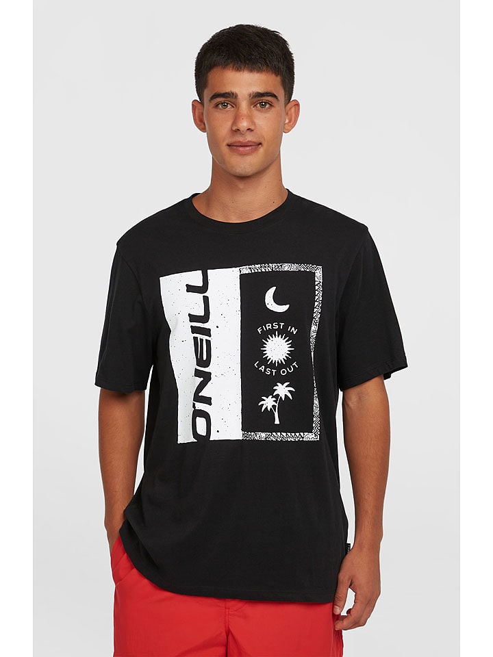 O'Neill Koszulka "O'Neill" w kolorze czarnym rozmiar: L