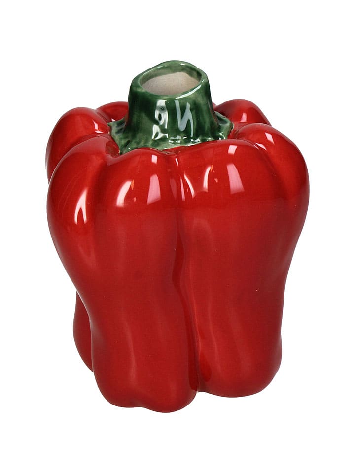 Kersten Wazon "Bell Pepper" w kolorze czerwonym - 9 x 11,5 x 8,4 cm rozmiar: onesize
