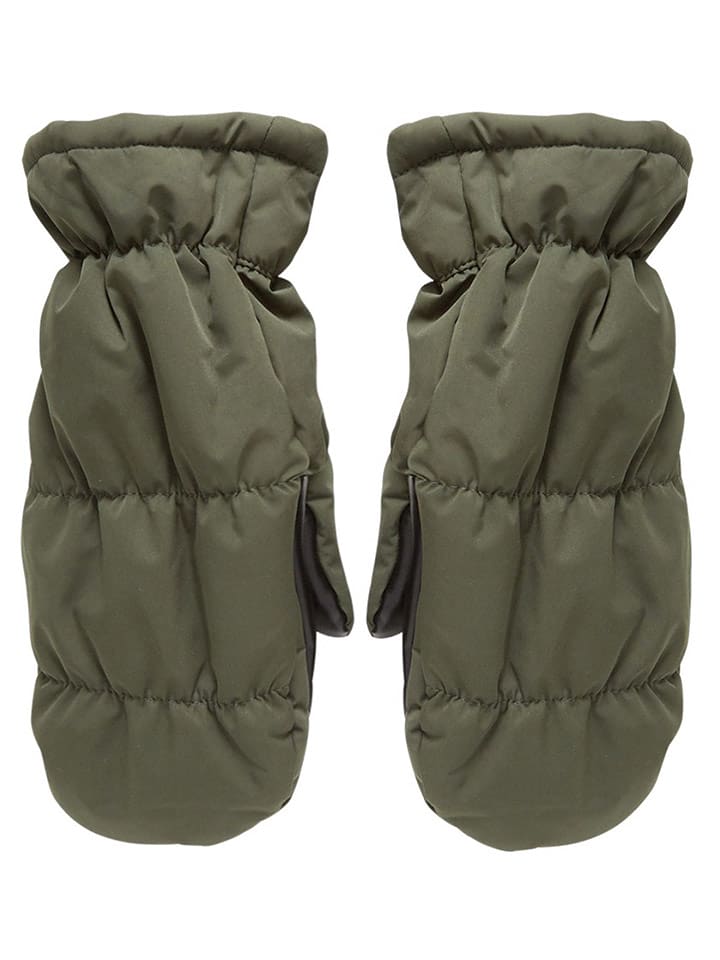 MOSS COPENHAGEN Rękawiczki "Pavinaria" w kolorze khaki rozmiar: onesize