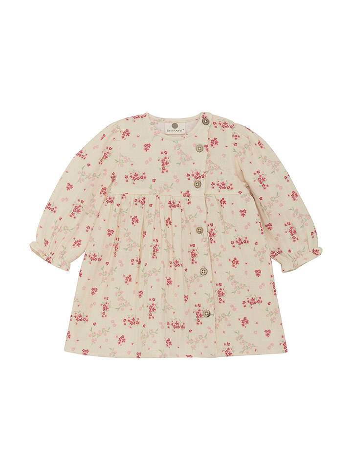 enfant Sukienka w kolorze kremowo-różowym rozmiar: 80