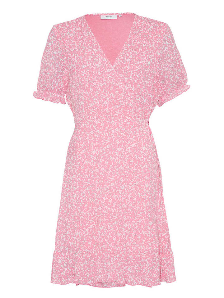 MOSS COPENHAGEN Sukienka "Elanina Rikklie" w kolorze jasnoróżowym rozmiar: XL