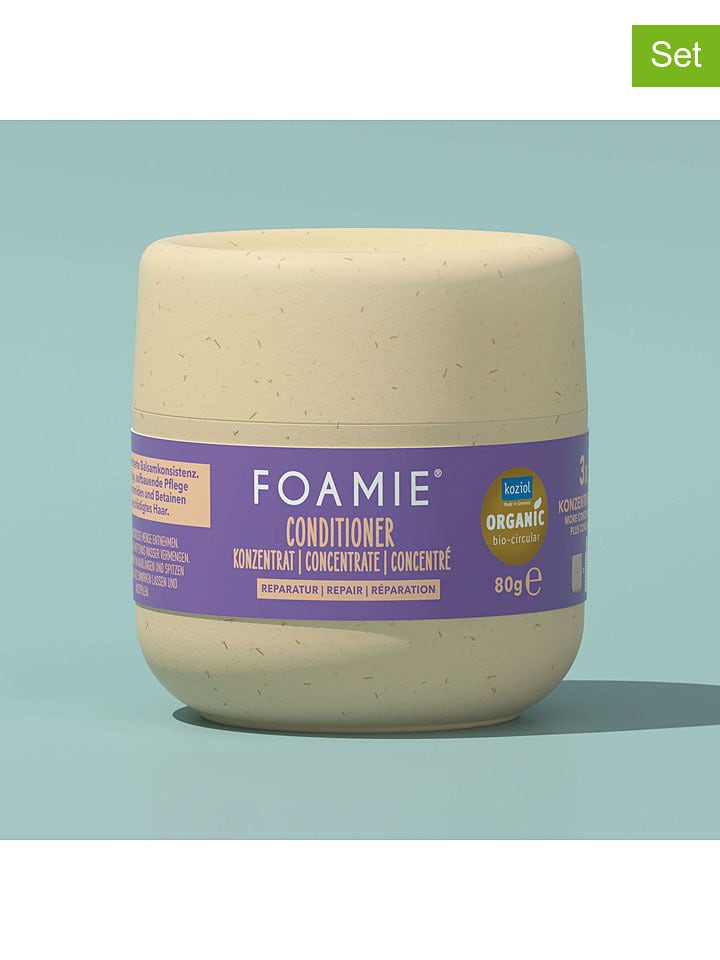 Foamie Odżywki do włosów (2 szt.) "Reparatur" - po 80 g rozmiar: onesize