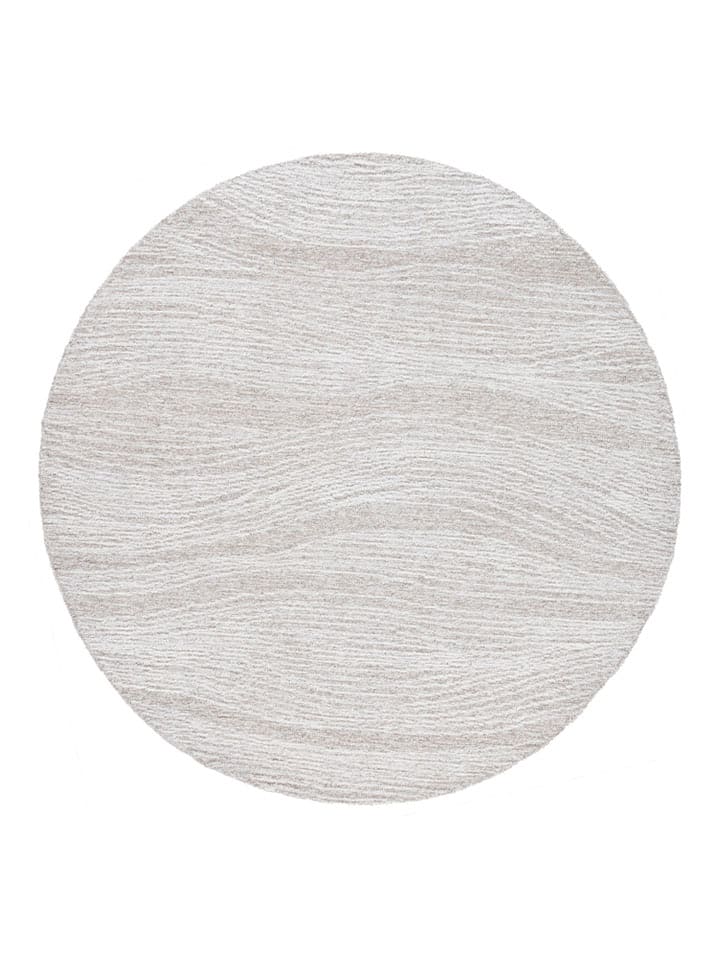 Safavieh Wełniany dywan "Metro" w kolorze beżowym rozmiar: 183x183 cm