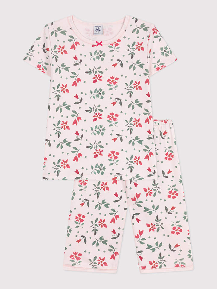 PETIT BATEAU Piżama w kolorze jasnoróżowym rozmiar: 86