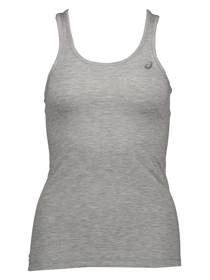 asics Top funkcyjny w kolorze szarym rozmiar: M