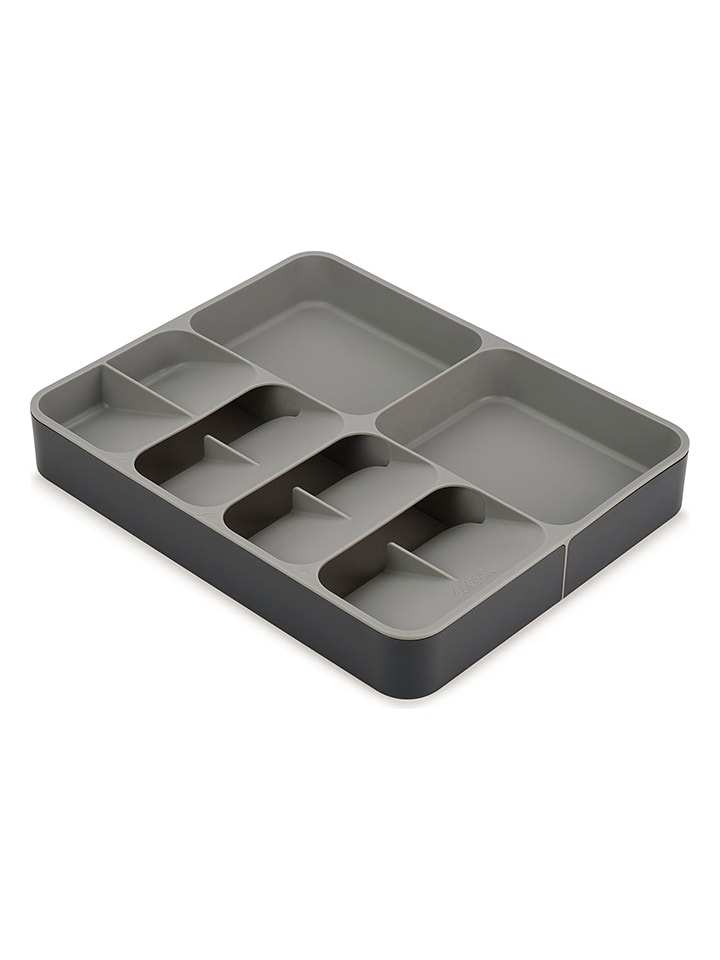 JosephJoseph Organizer "Drawer Store" w kolorze szarym na sztućce - 56 x 39,5 x 5,5 cm rozmiar: onesize