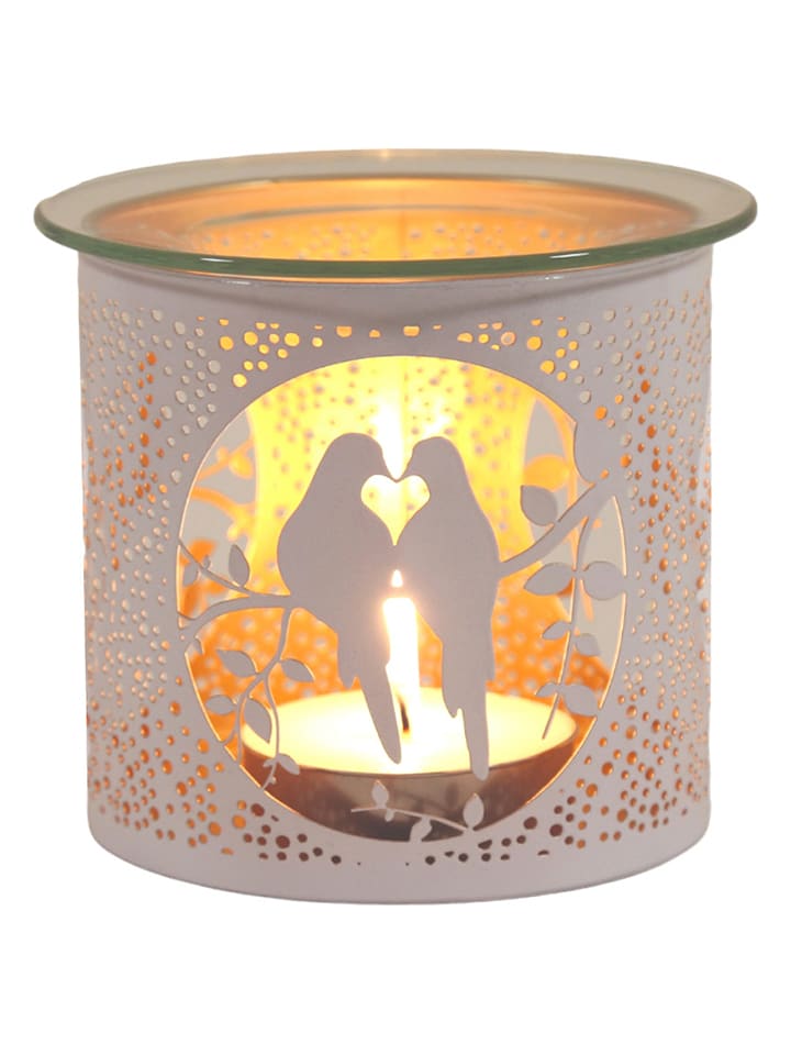 Woodbridge Kominek zapachowy "Doves" w kolorze złoto-białym - wys. 10 x Ø 10,5 cm rozmiar: onesize