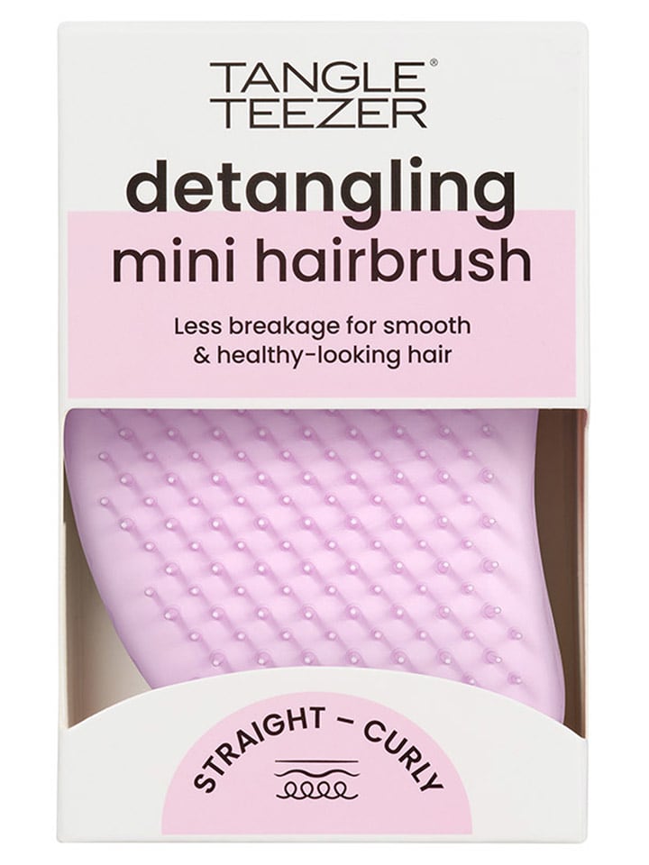 Tangle Teezer Szczotka "Mini" w kolorze jasnoróżowym ze wzorem rozmiar: onesize