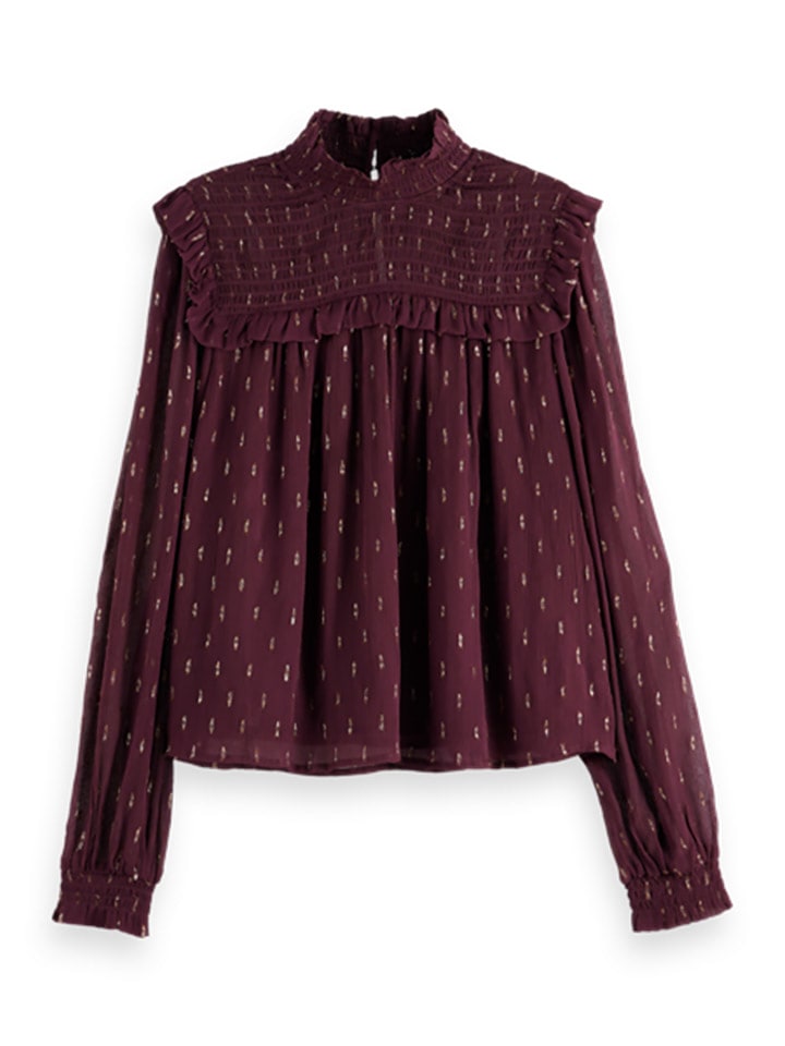 Scotch & Soda Bluzka w kolorze bordowym rozmiar: 40