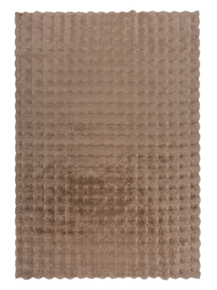 Flair Rugs Dywan "Faux Fur" w kolorze szarobrązowym rozmiar: 80x150 cm