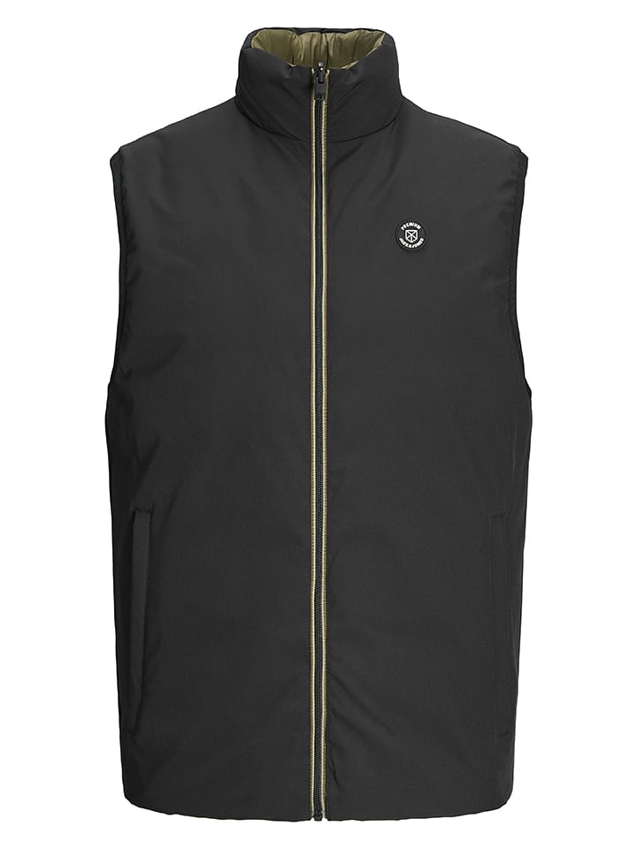 Jack & Jones Kamizelka w kolorze czarnym rozmiar: S