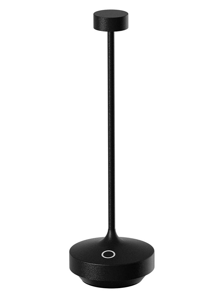 lumisky Lampa stołowa LED "Ruby" w kolorze czarnym - wys. 22 x Ø 7,5 cm rozmiar: onesize