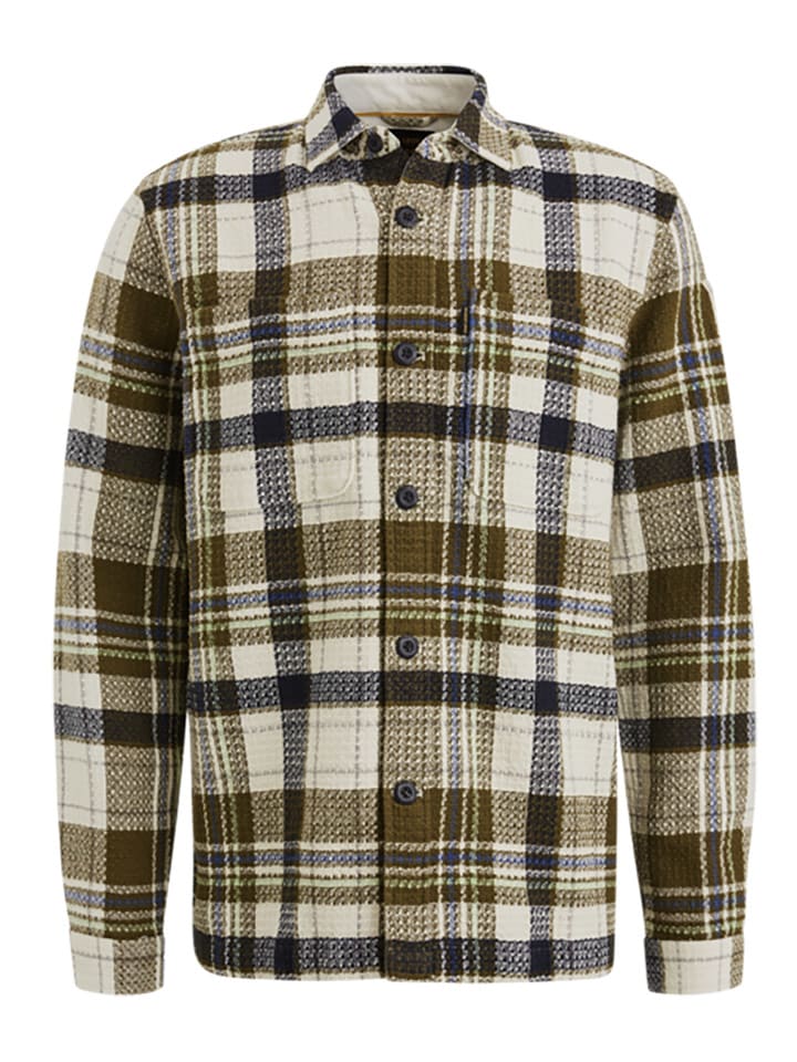 PME Legend Koszula w kolorze oliwkowo-granatowo-kremowym rozmiar: S