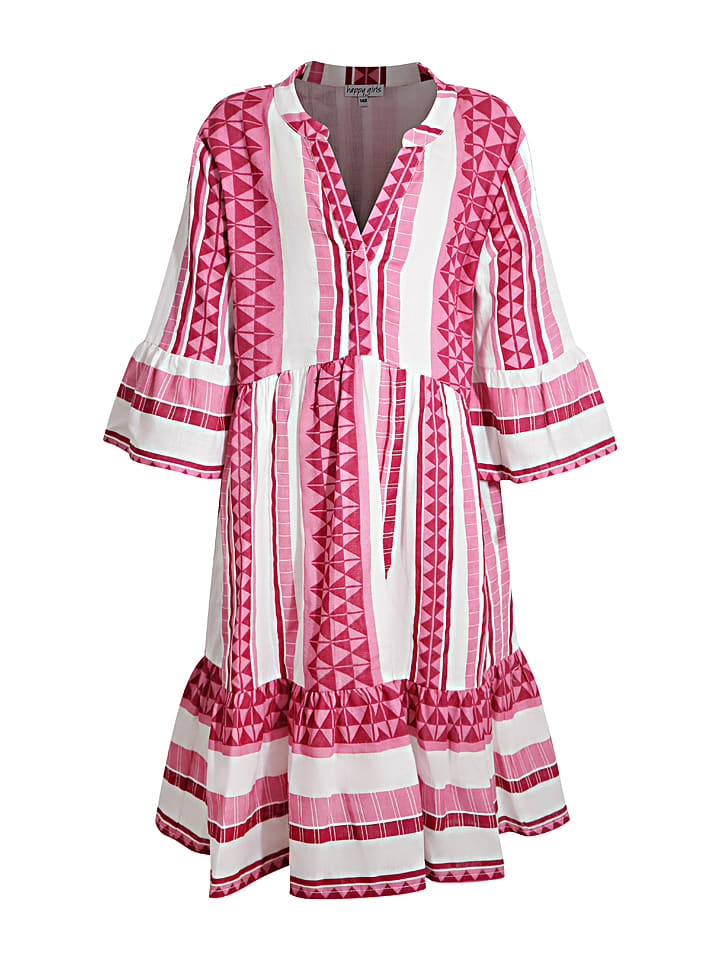 happy girls by Eisend Sukienka w kolorze różowym rozmiar: 176