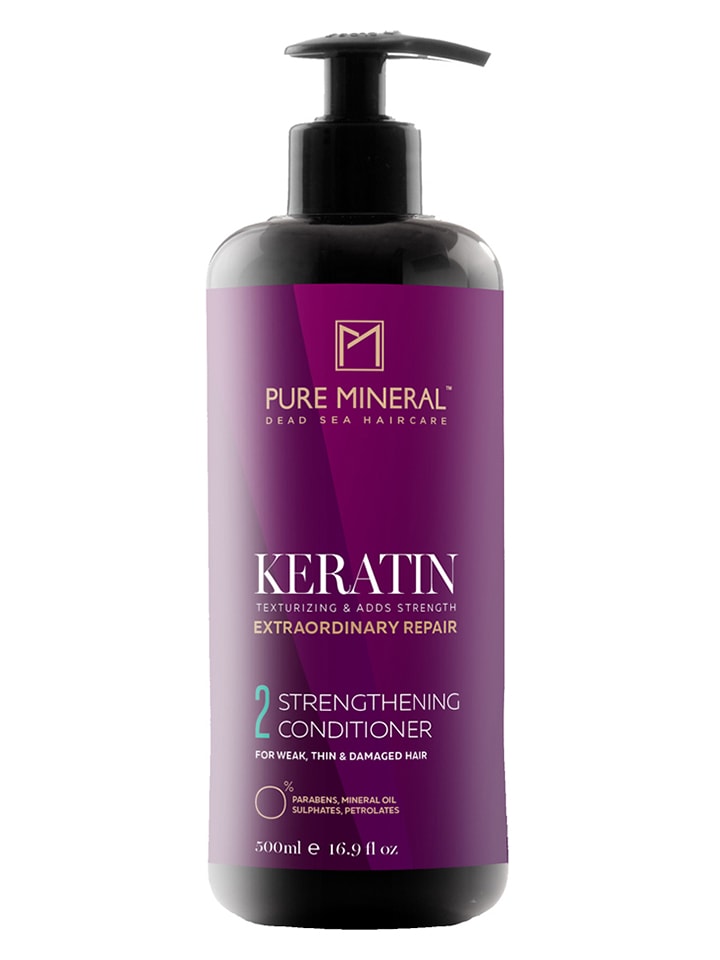 PURE MINERAL Odżywka "Keratin - For Dry and Damaged Hair" do włosów - 500 ml rozmiar: onesize