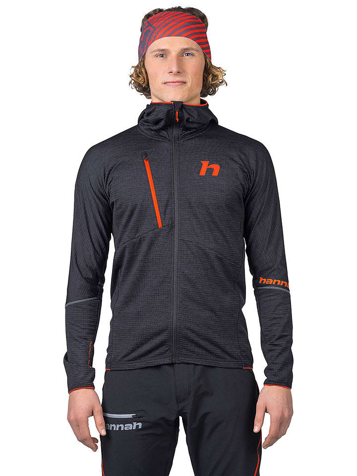 Hannah Koszulka funkcyjna "Niro" w kolorze antracytowym rozmiar: L