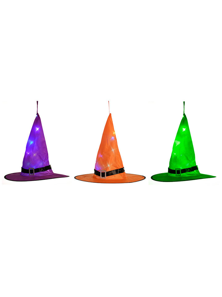 CHAKS Lampa dyskotekowa LED "Witch Hat" - wys. 35 x Ø 38 cm (produkt niespodzianka) rozmiar: onesize